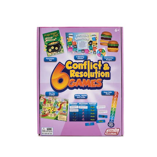 Junior Learning&#xAE; 6 Conflict &#x26; Resolution Games